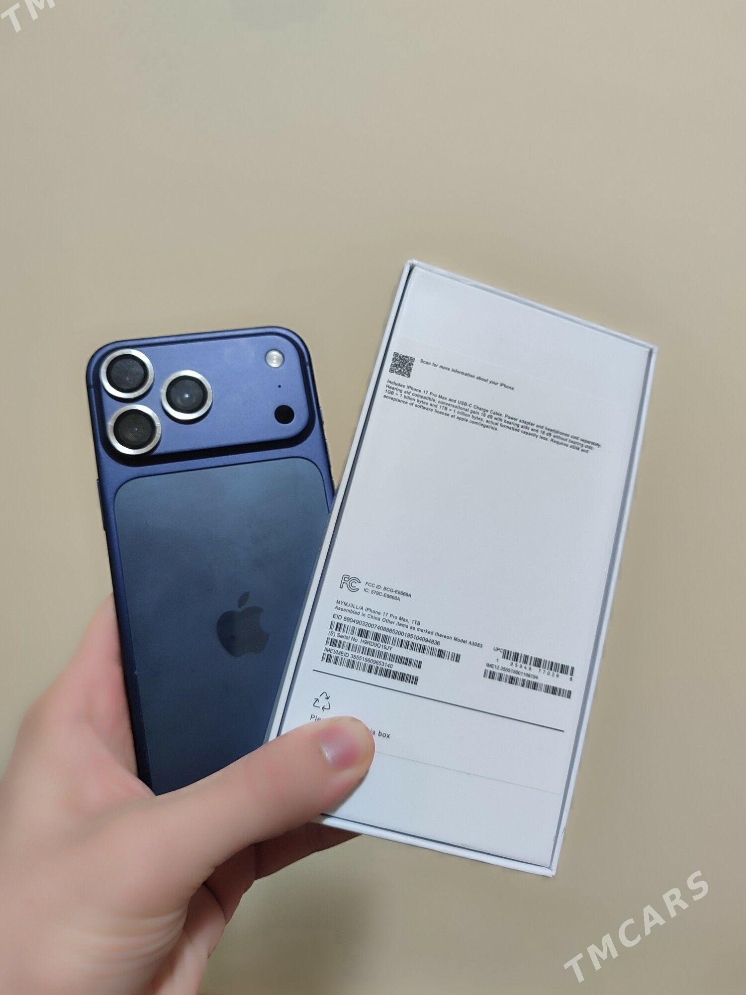 İPHONE 17 PRO MAXDUBLİKAT - Aşgabat - img 1