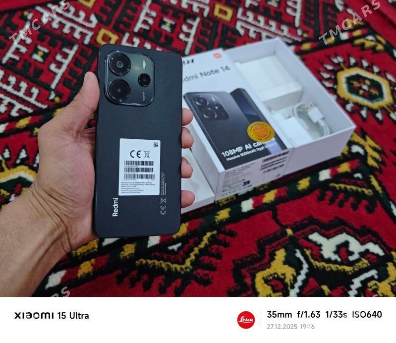 Redmi Not 14 12/128 Gb - Daşoguz - img 1