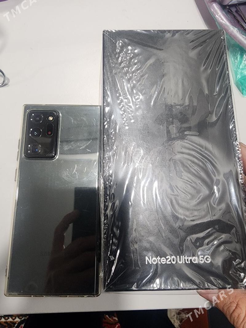 Samsung Not 20 ultra plata - Ашхабад - img 1