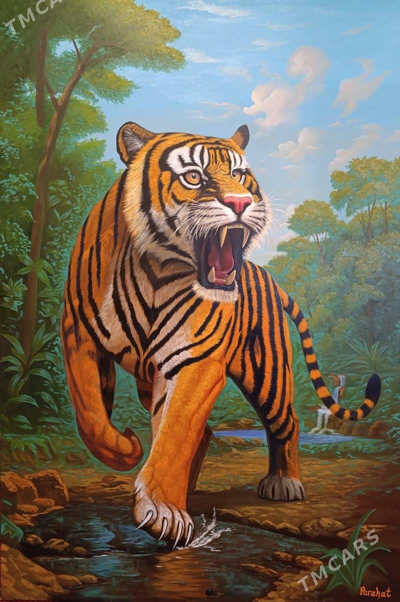 "Tigr" elde cekilen kartina - Gubadag - img 1