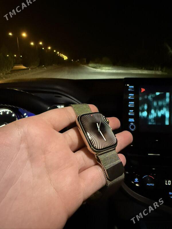 Apple Watch S8 45mm Stainless - Aşgabat - img 1