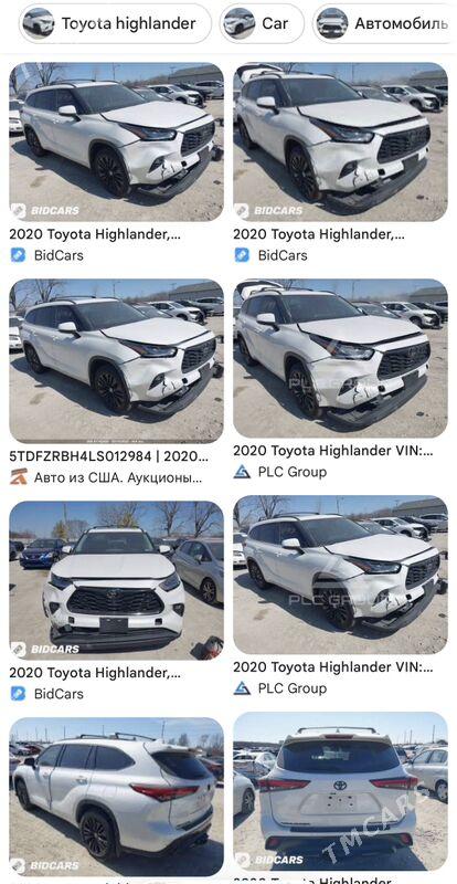 Toyota Highlander 2020 - 760 000 TMT - Ашхабад - img 1