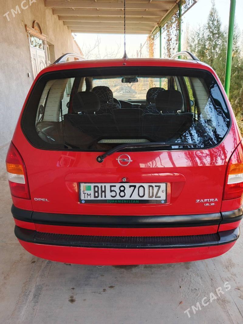 Opel Zafira 2001 - 113 000 TMT - Шабатский этрап - img 1