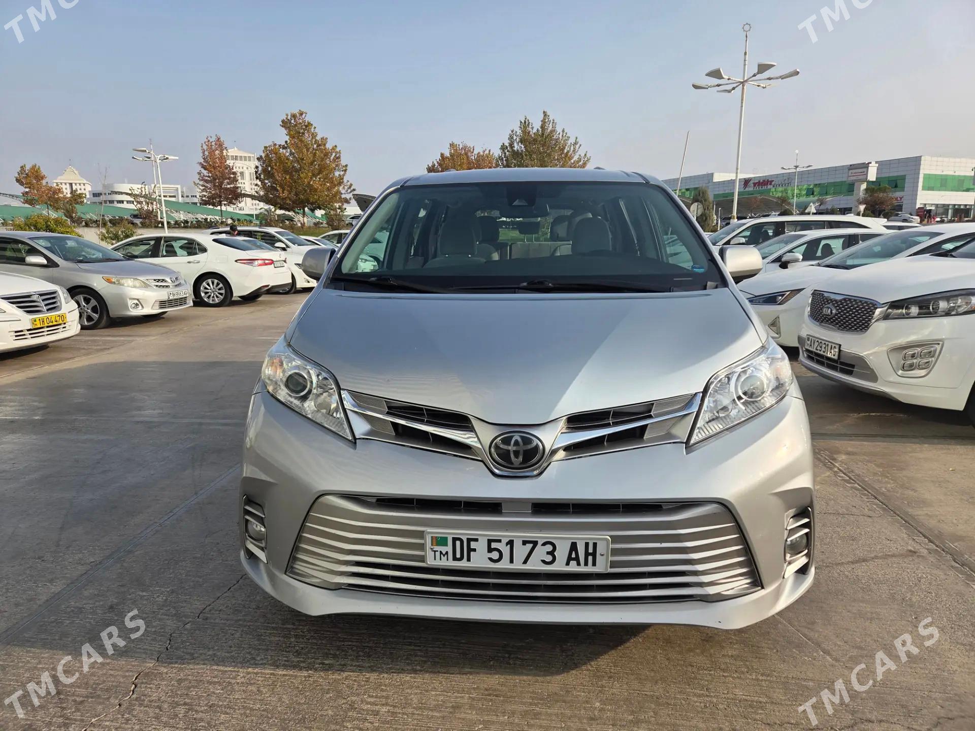 Toyota Sienna 2020 - 395 000 TMT - Ашхабад - img 1