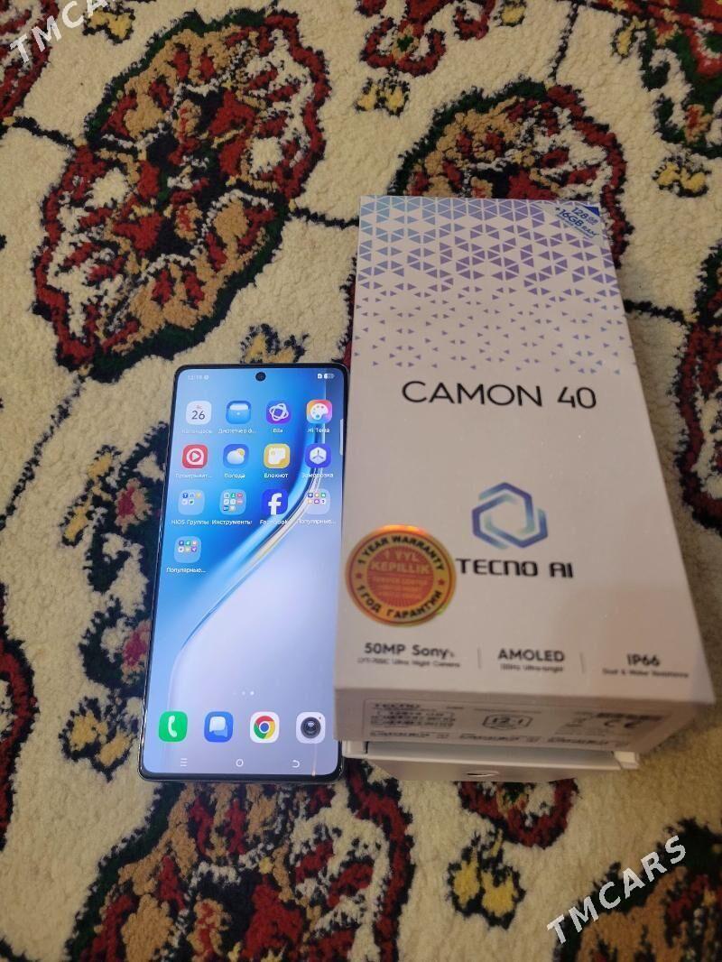 Tecno camon 40 - Гёкдепе - img 1