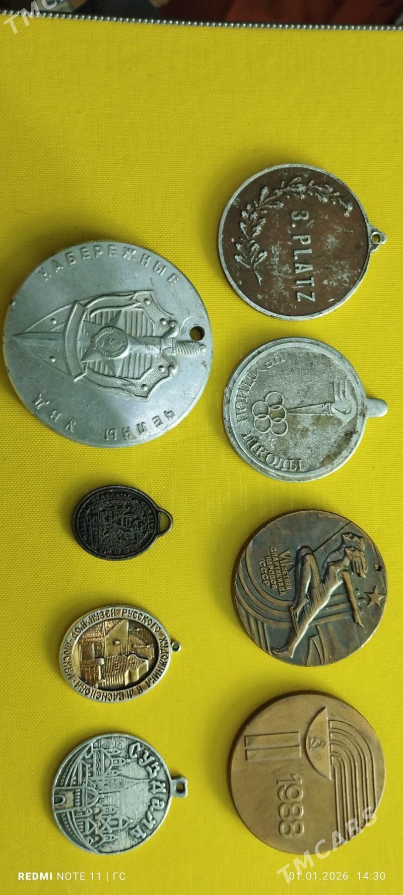 Настольные медали,жетоны... - Aşgabat - img 1