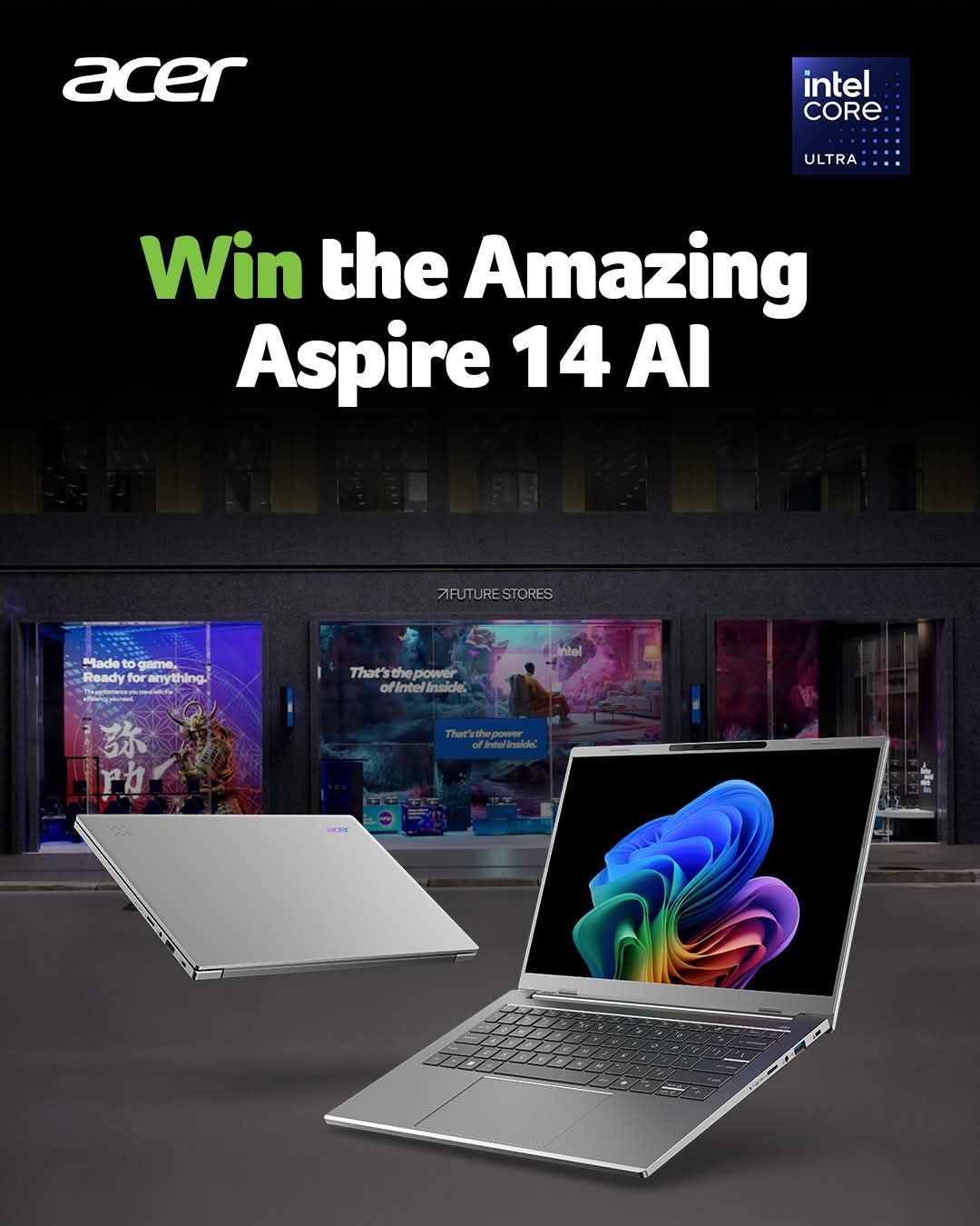 Aspire 14 AI Ultra 7 32GB/1TB - Aşgabat - img 1