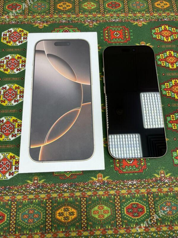 iphone 16 pro 256Gb 94% IPHONE - Ашхабад - img 1