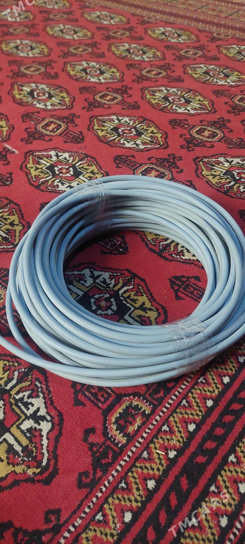 HES kabel 3×2.5, CAT7 kabel - Büzmeýin - img 1
