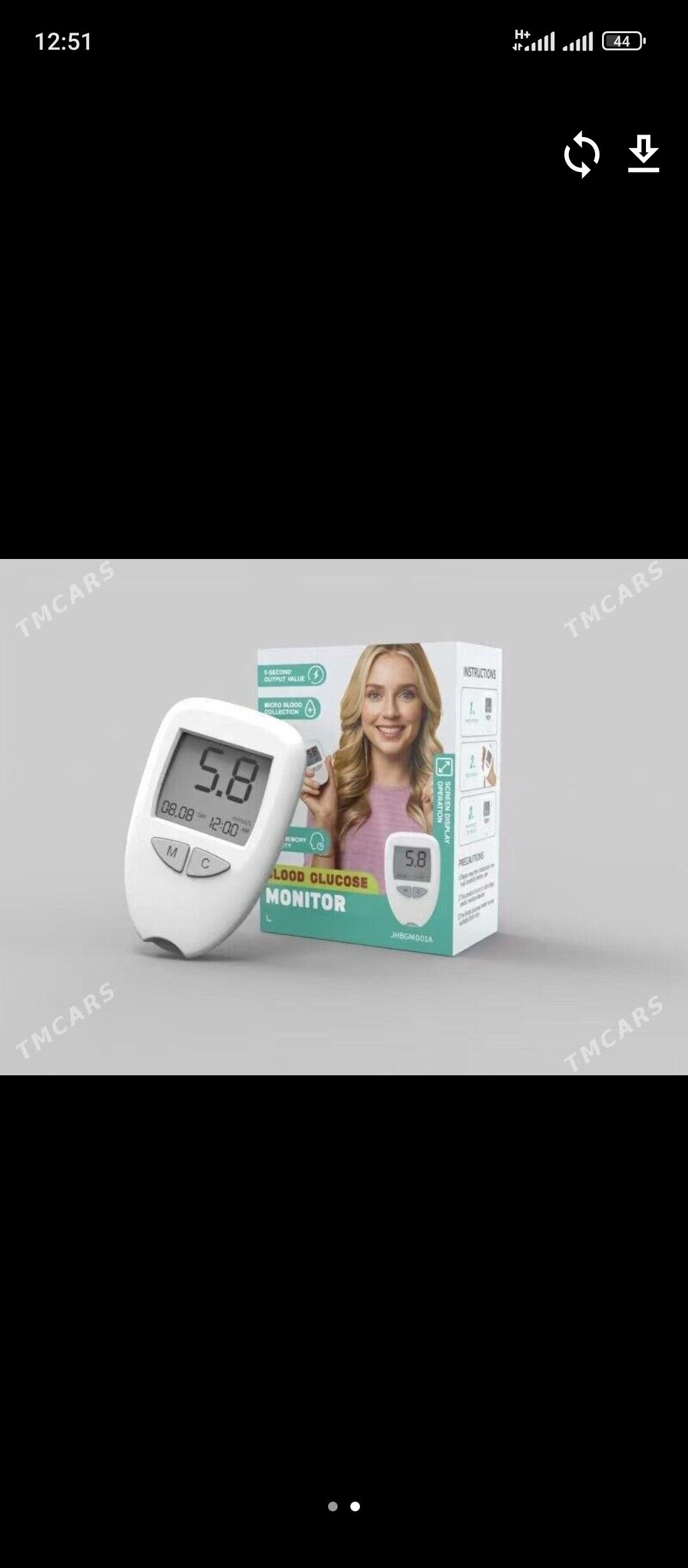 Glukometr suyjilik olce sahar - Mary - img 1