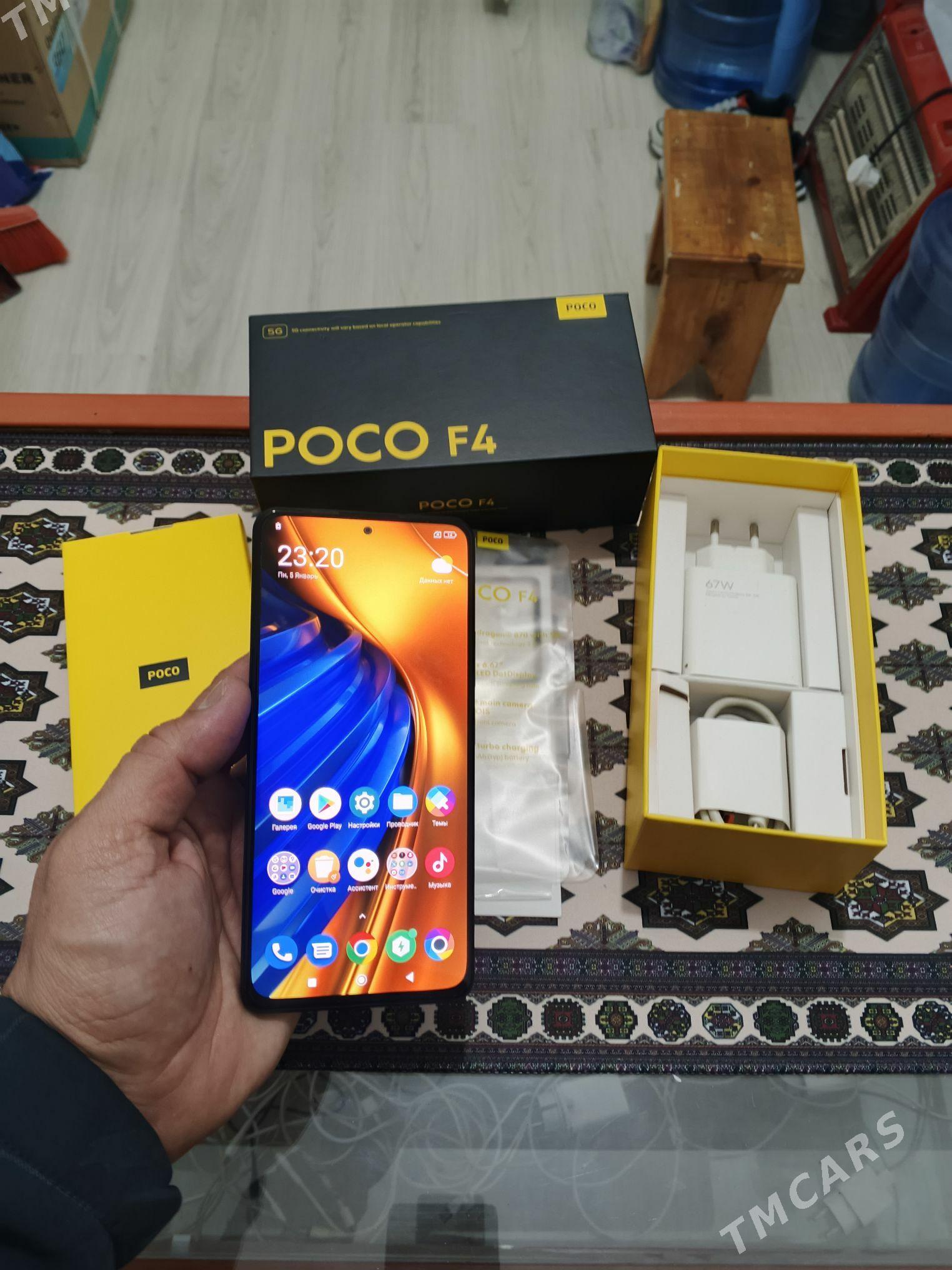 POCO F4 (PAKET) 8/256 - Балканабат - img 1