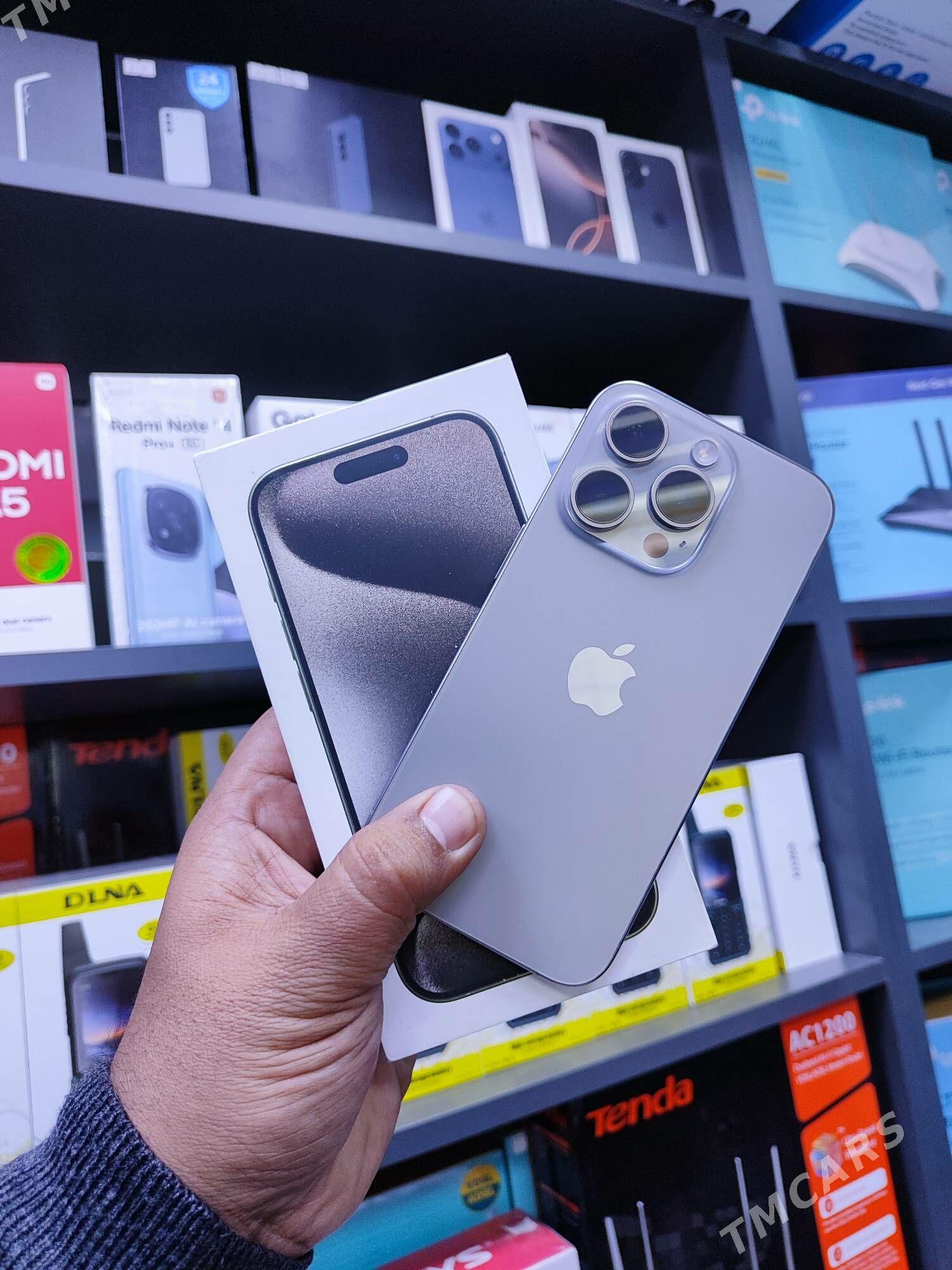 IPHONE 15 PRO 256GB90% TITAN - Aşgabat - img 1