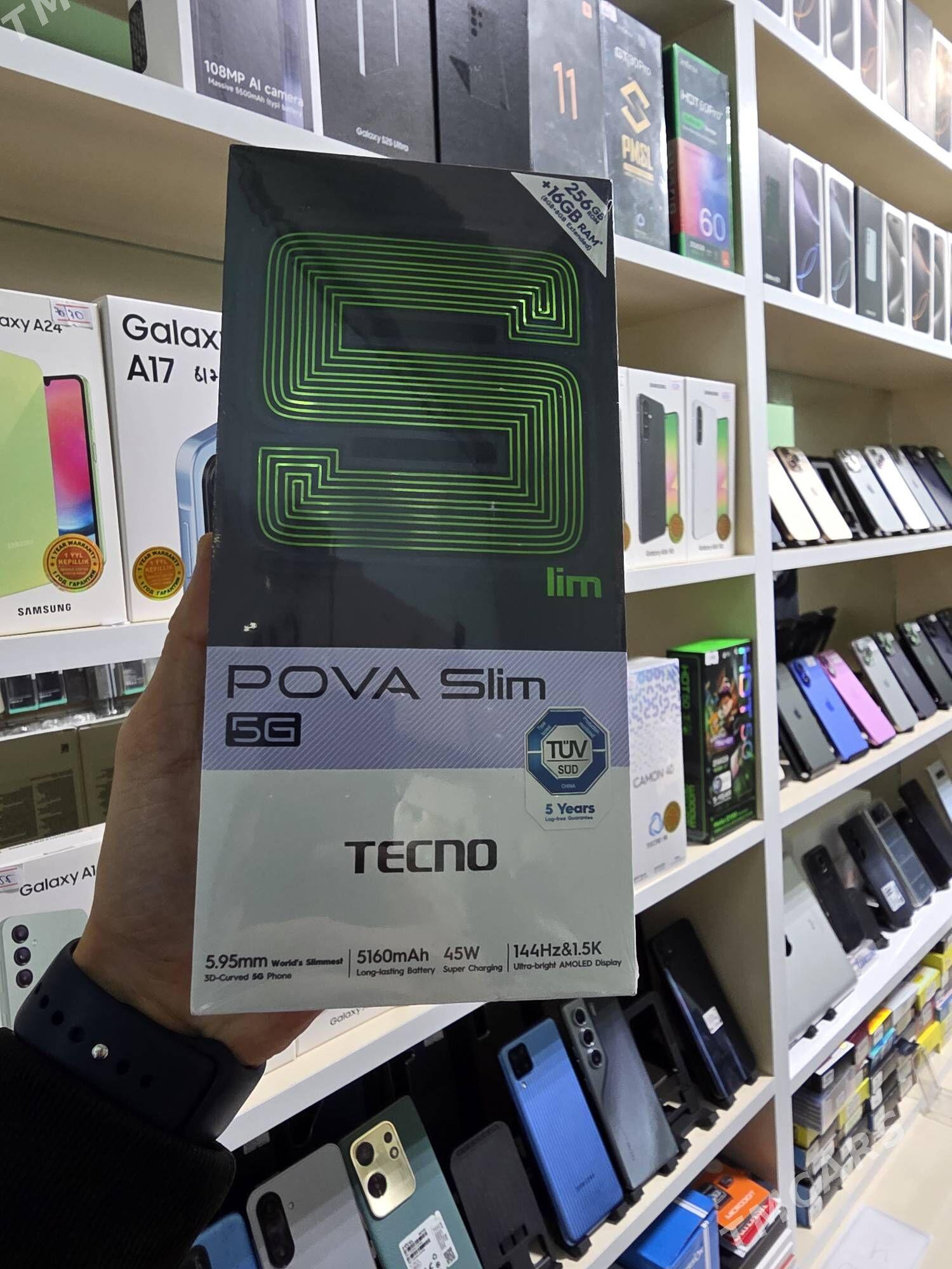 POVA Slim 5G 16/256paket - Ашхабад - img 1