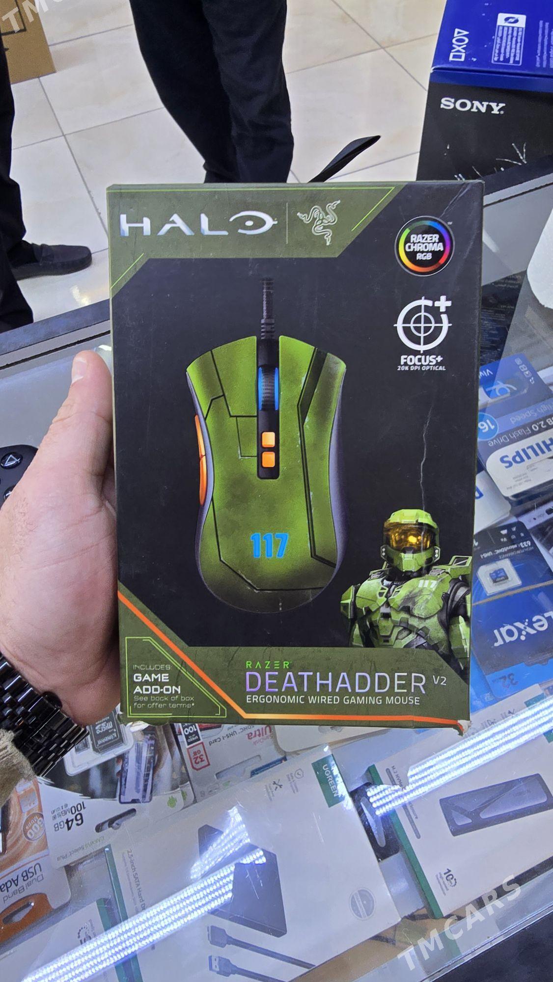 RAZER DEATHADDER V2 GREEN HALO - Aşgabat - img 1