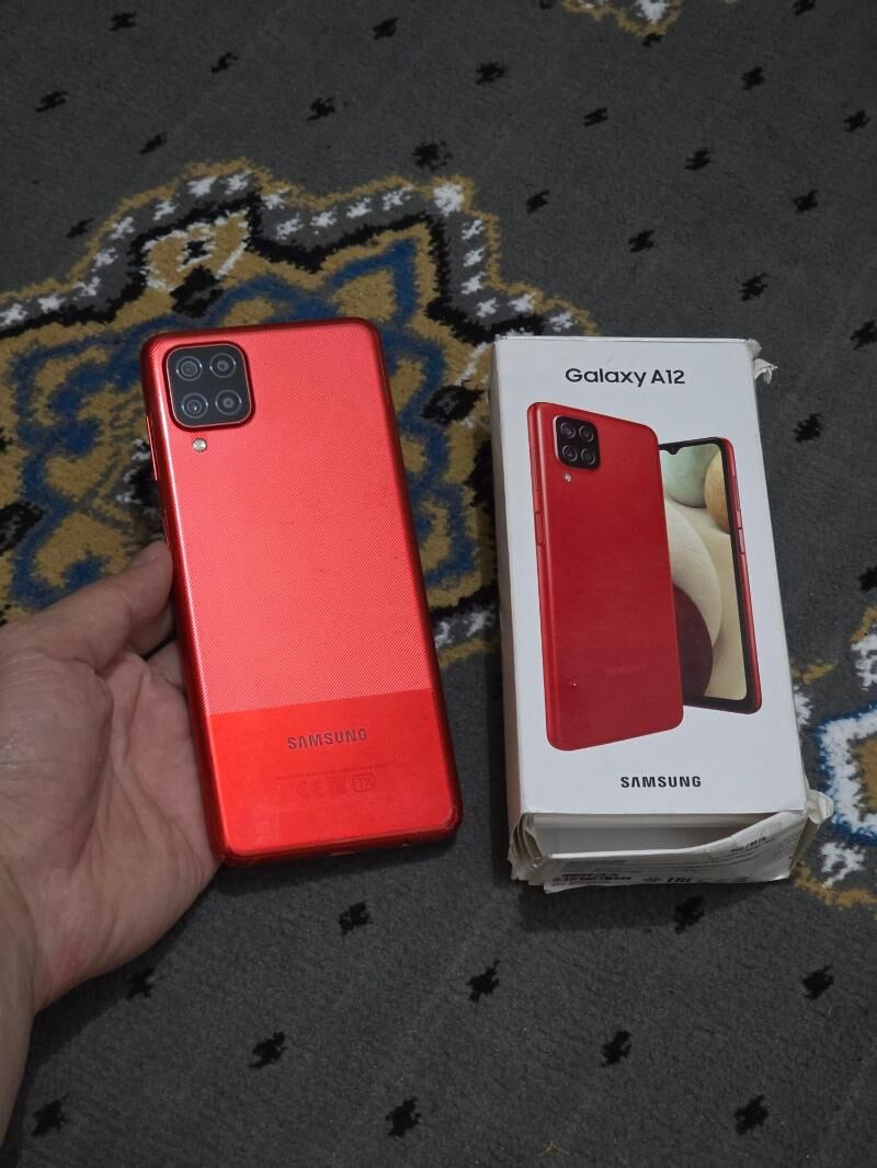 Samsung A12. 4/64 - Ашхабад - img 1