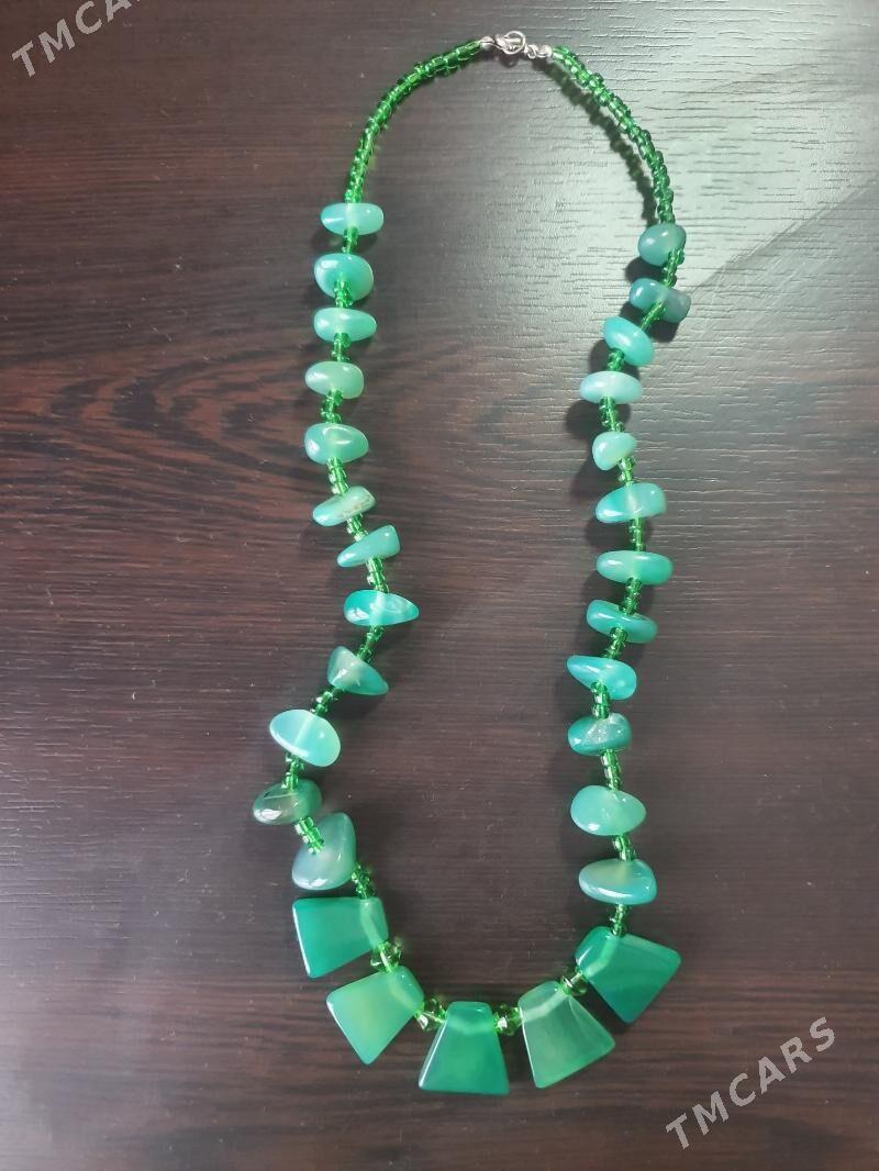 бусы натуральные камни - Aşgabat - img 1