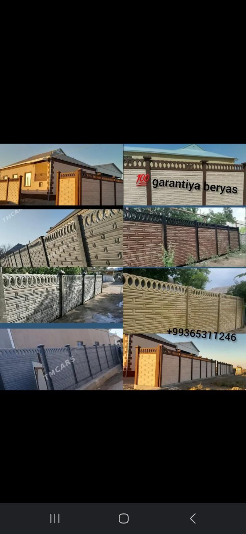 Beton zabor (haýat) - Mary - img 1