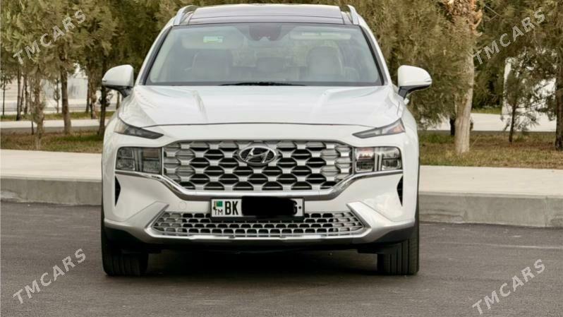 Hyundai Santa Fe 2022 - 355 000 TMT - Podwoýski köç. (Bitarap Türkmenistan şaýoly) - img 1