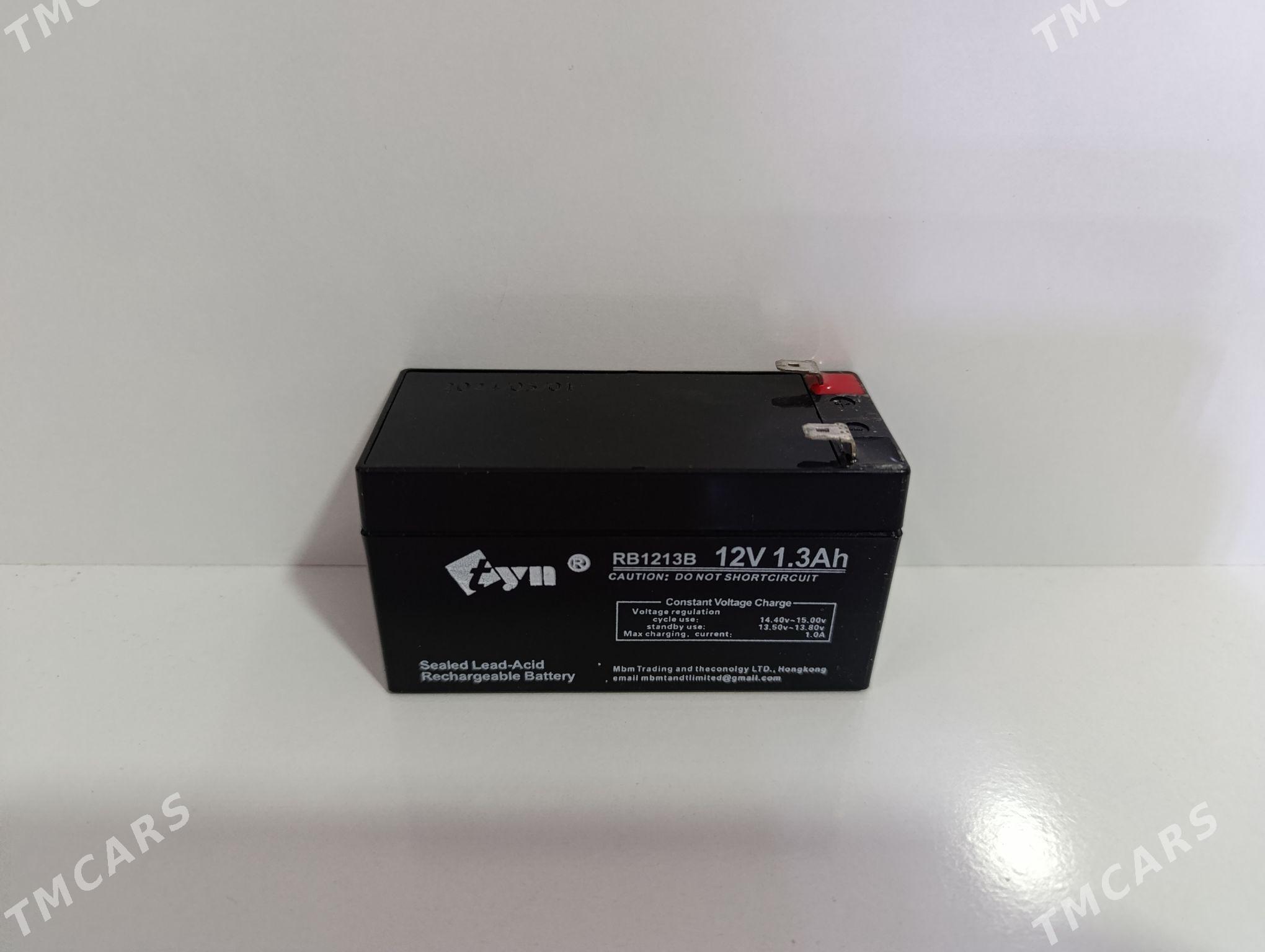 Аккумуляторная батарея12в1.3Ач - Ашхабад - img 1