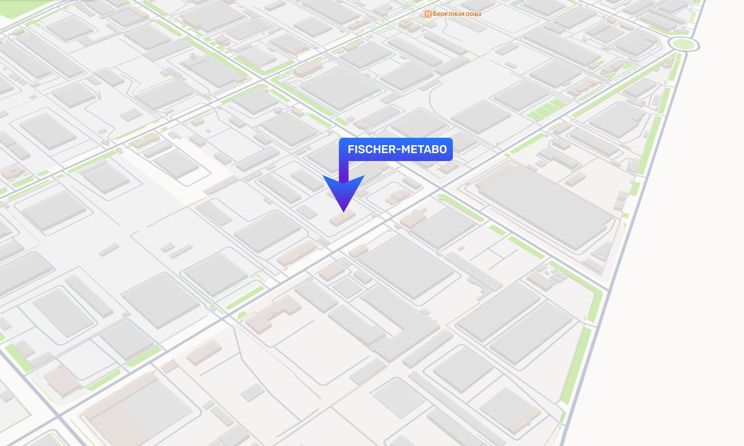 Fischer/Metabo Map Location