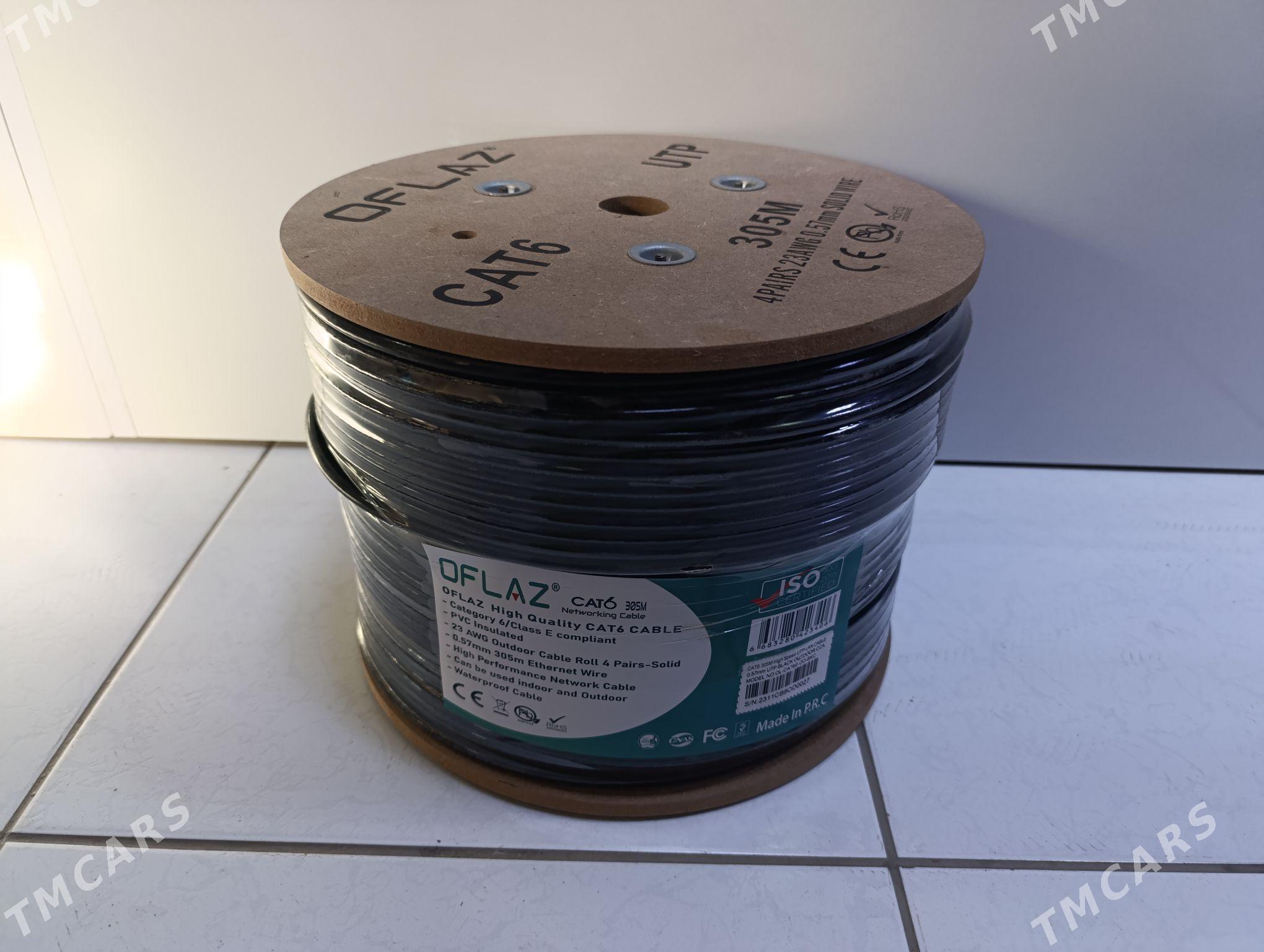 Kabel UTP Cat6 OFLAZ 100%mis - Aşgabat - img 1