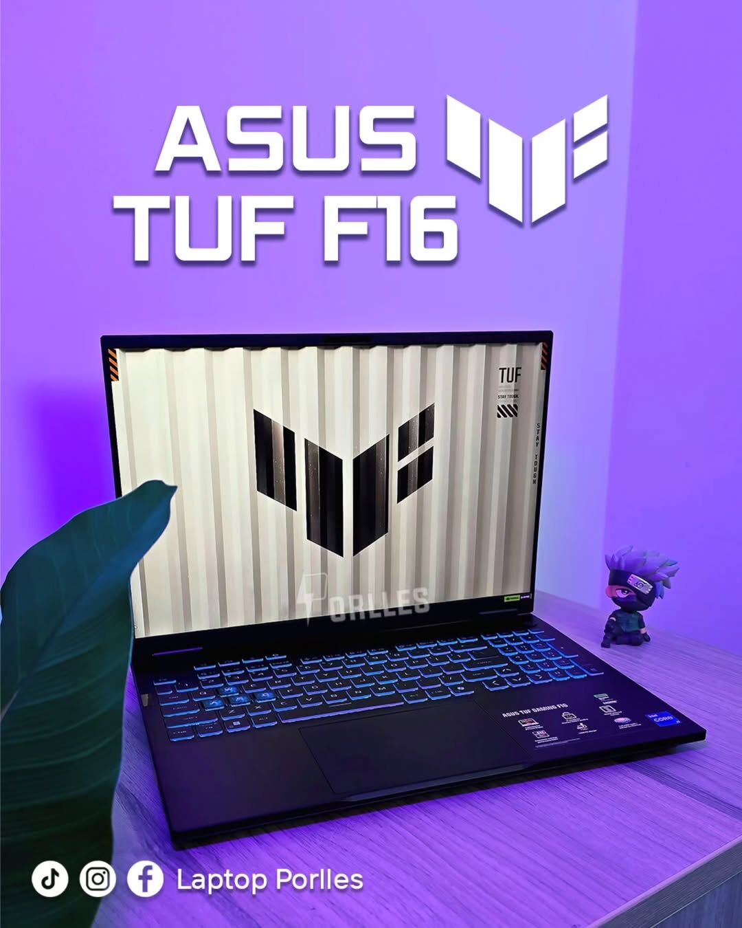 ASUS TUF F16/RTX5060/32GB/1TB - Ашхабад - img 1