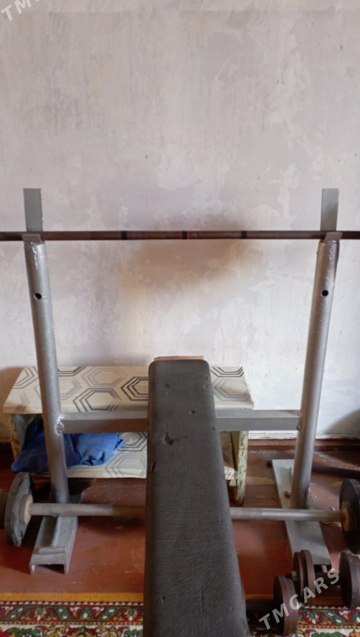 штанга лежак стойка - Туркменбаши - img 1