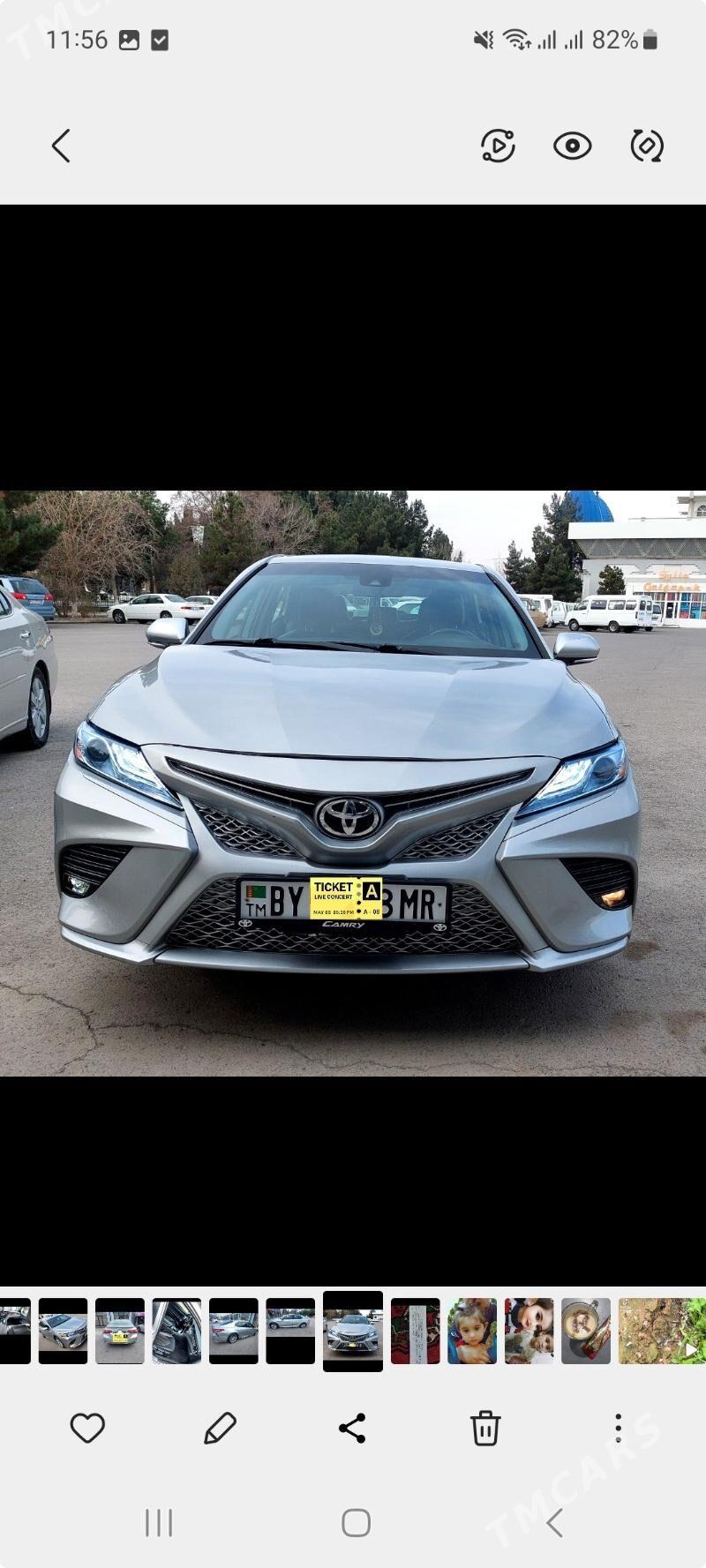 Toyota Camry 2018 - 290 000 TMT - Мары - img 1