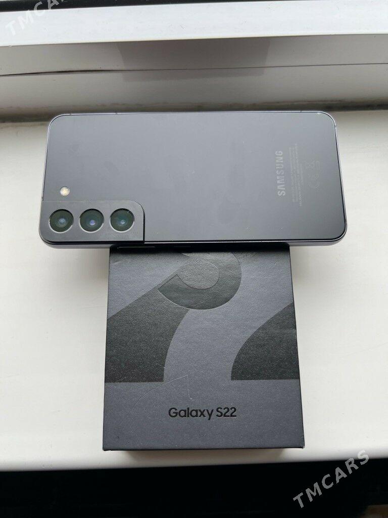 Samsung S22 8/256 black - Ашхабад - img 1
