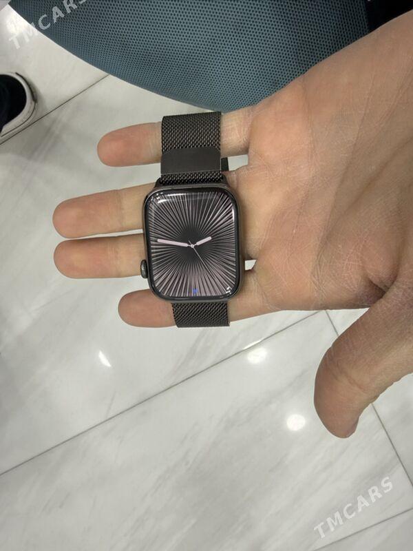 apple watch 7 stainless - Aşgabat - img 1