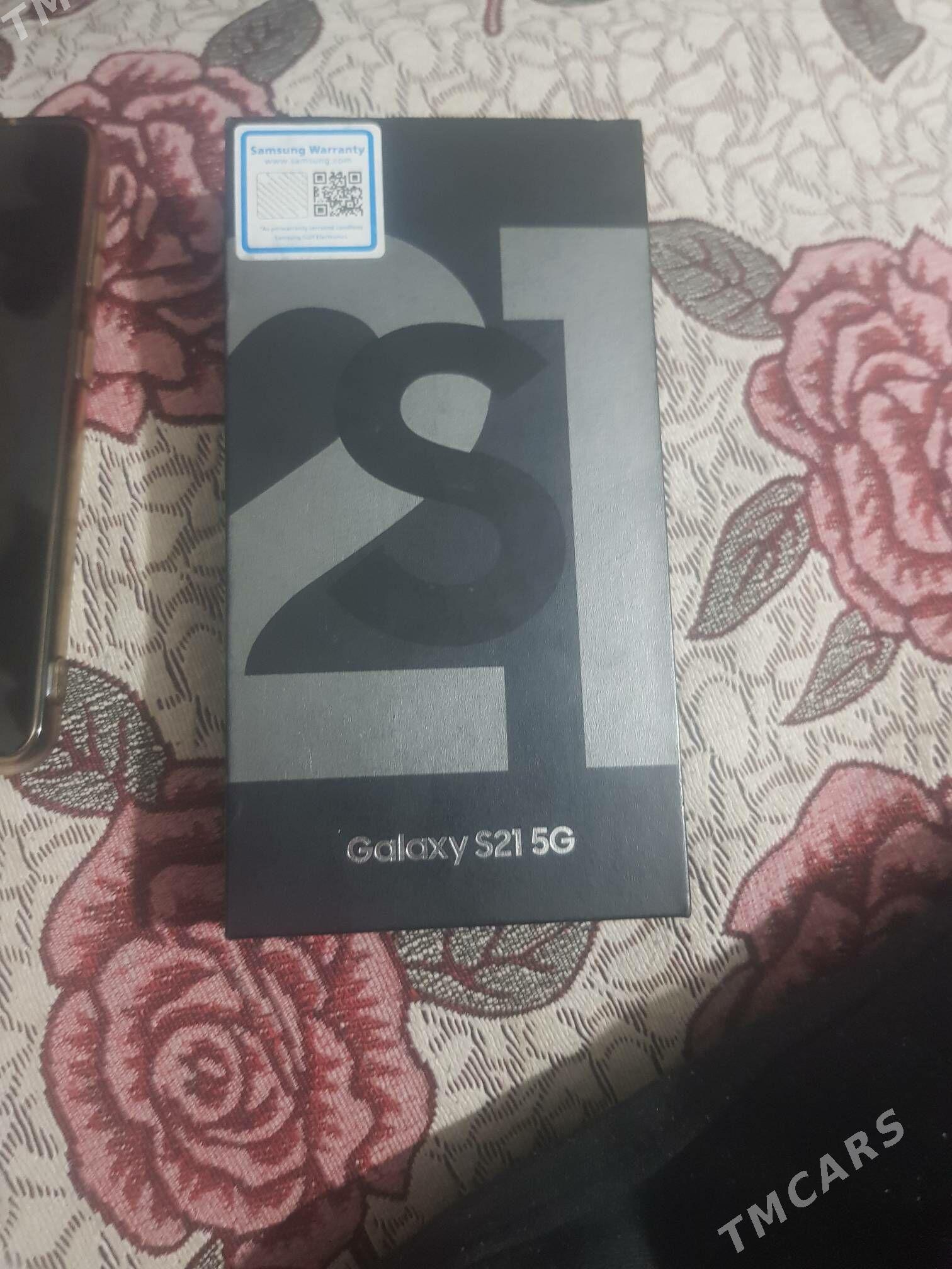 samsung s 21 orig 1sim - Балканабат - img 1