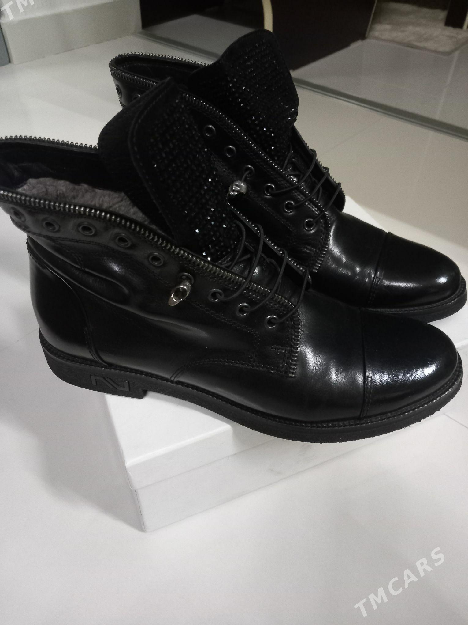 ботинки кожа - Ашхабад - img 1