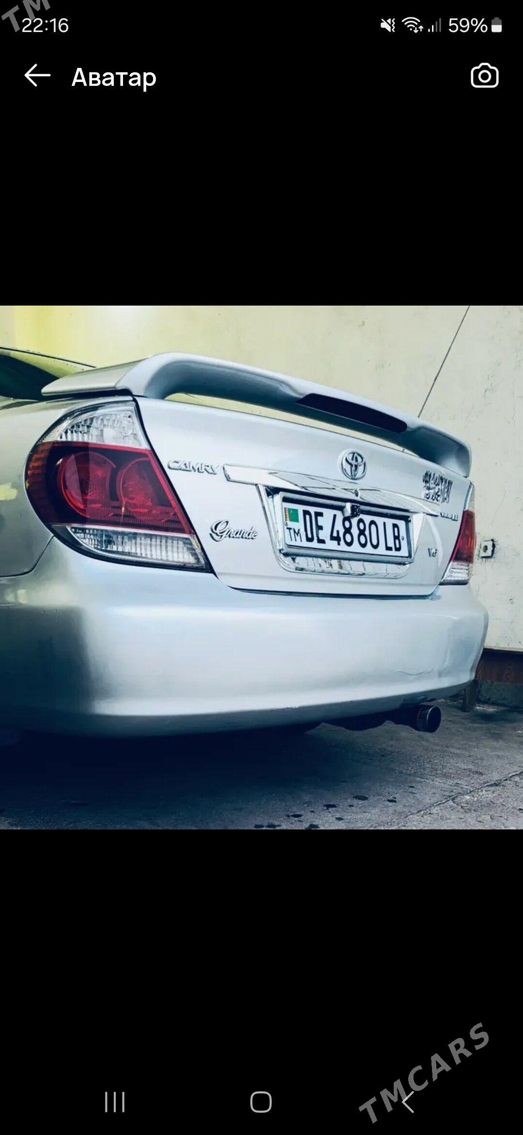 Toyota Camry 2003 - 175 000 TMT - Seýdi - img 1