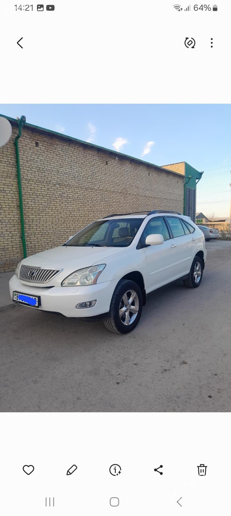Lexus RX 330 2004 - 245 000 TMT - Халач - img 1