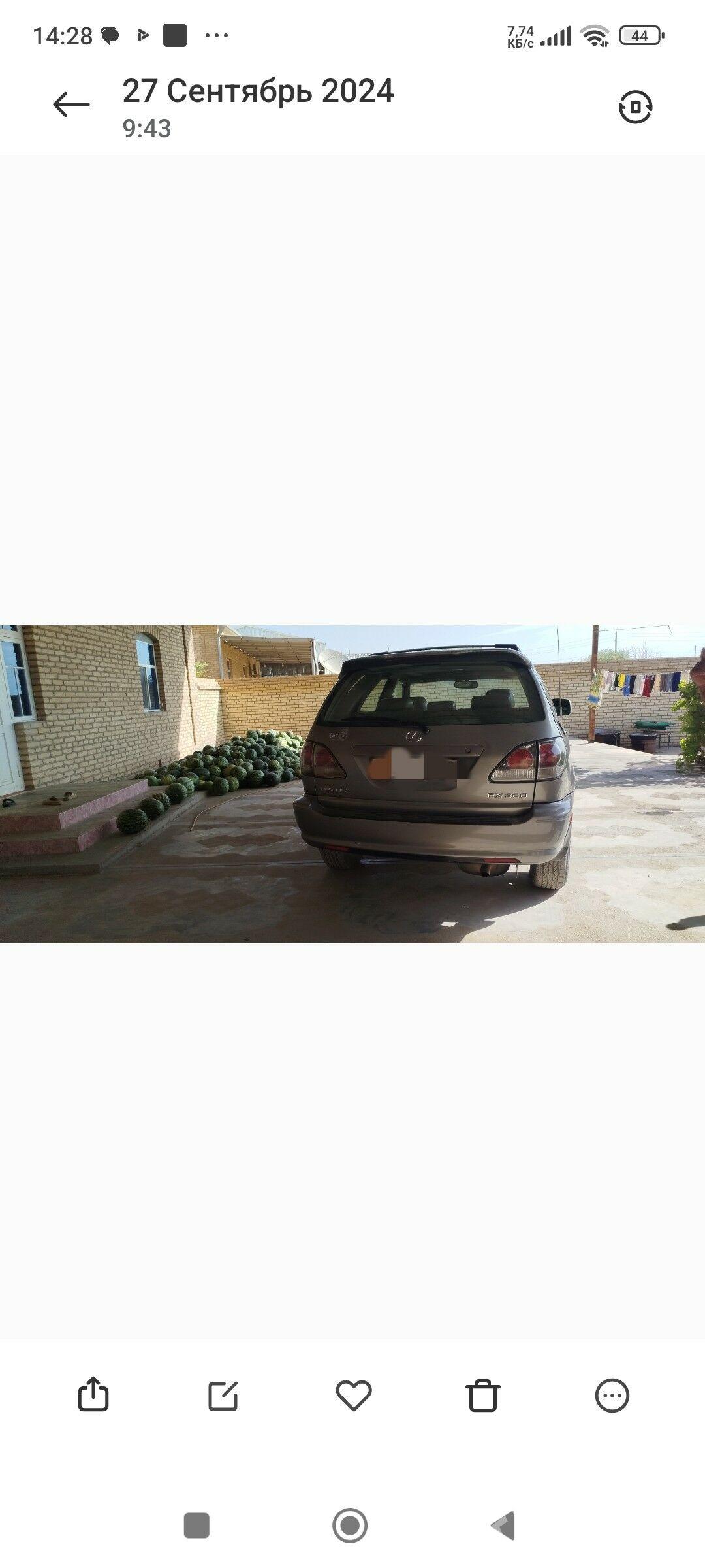 Lexus RX 300 2001 - 200 000 TMT - Wekilbazar - img 1