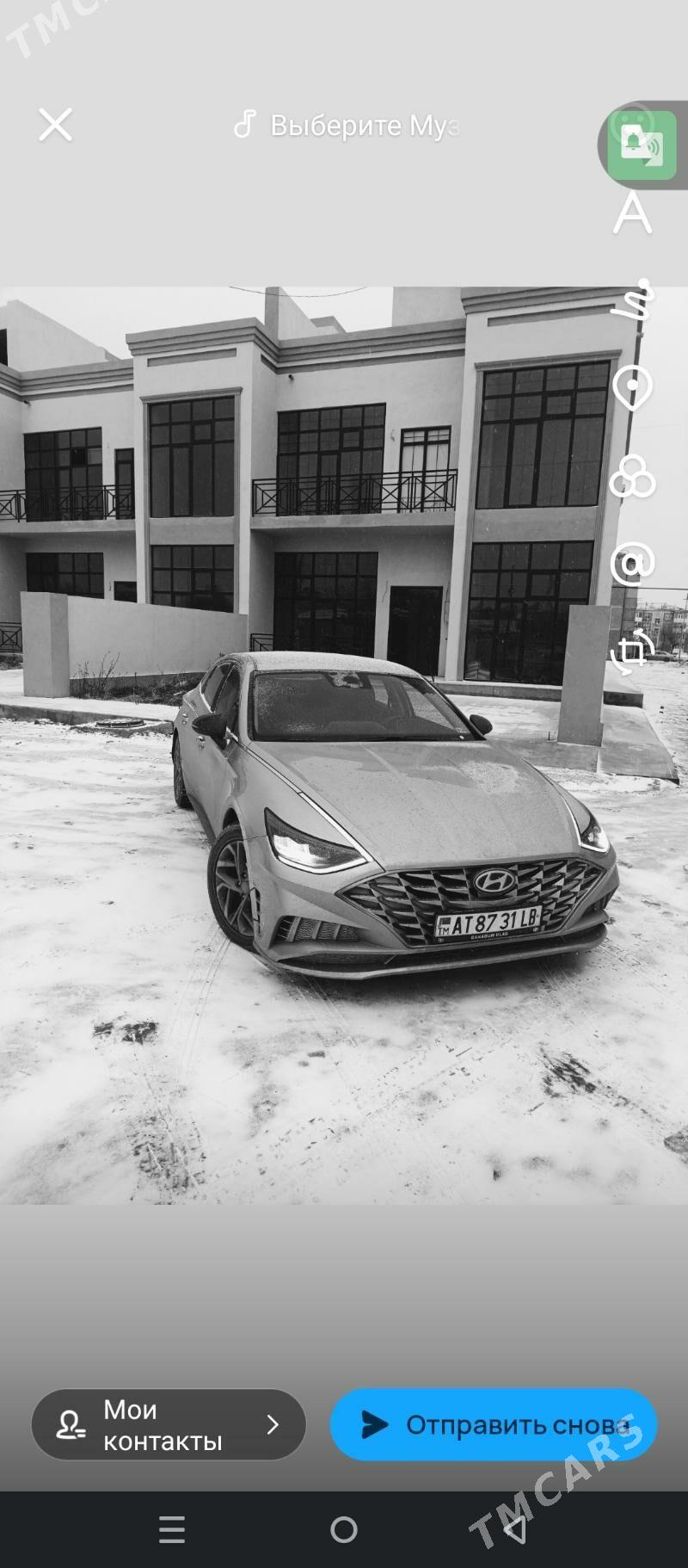 Hyundai Sonata 2021 - 260 000 TMT - Türkmenabat - img 1