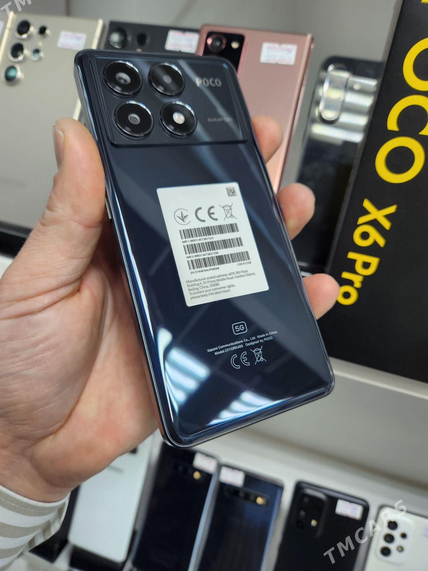 POCO X6 PRO 18/512 GB - Garaşsyzlygyň 15 ýyllygy Söwda Merkezi - img 1