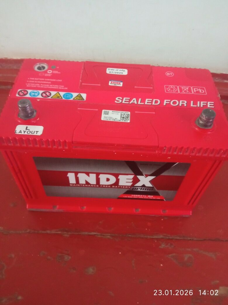 Аккумулятор INDEX 105 лик 1 200 TMT - Daşoguz - img 1