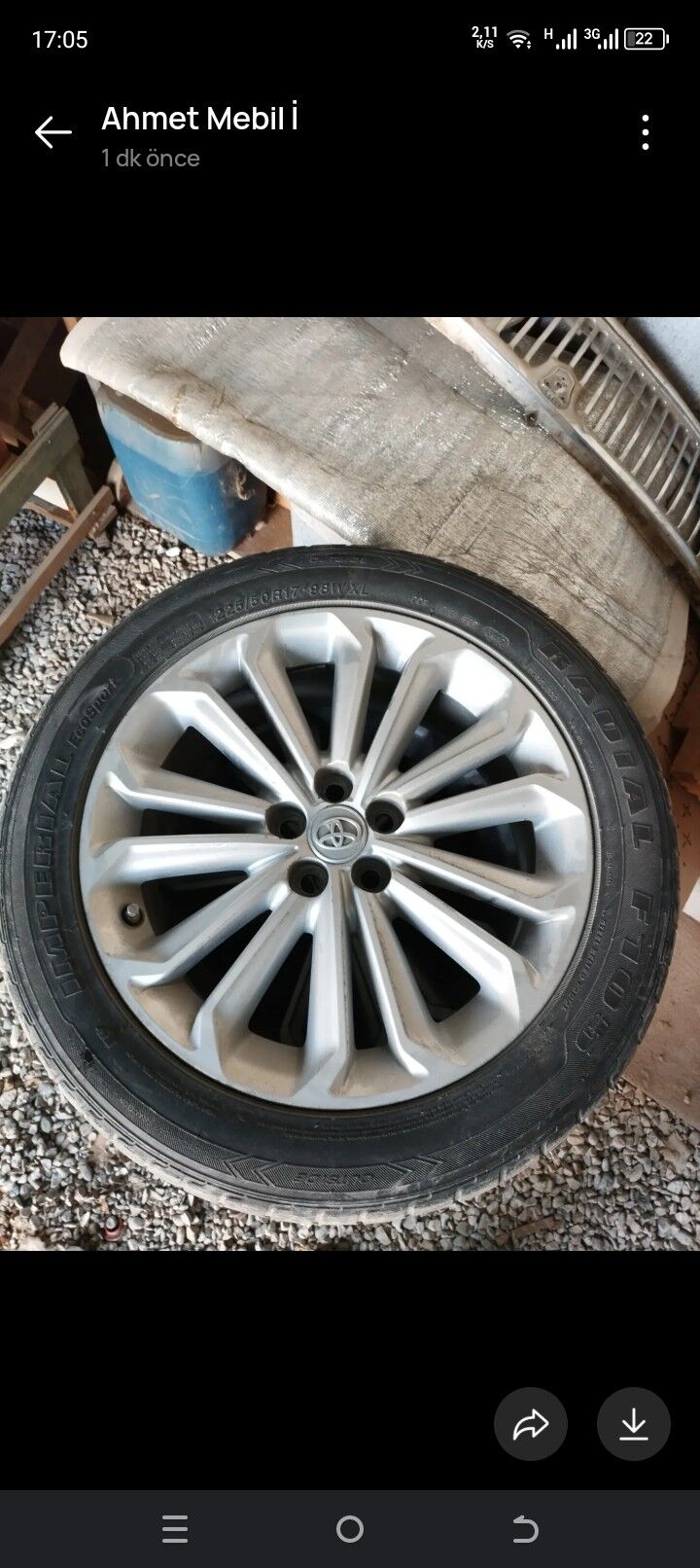 Diska 17 karolanki 2 500 TMT - Aşgabat - img 1