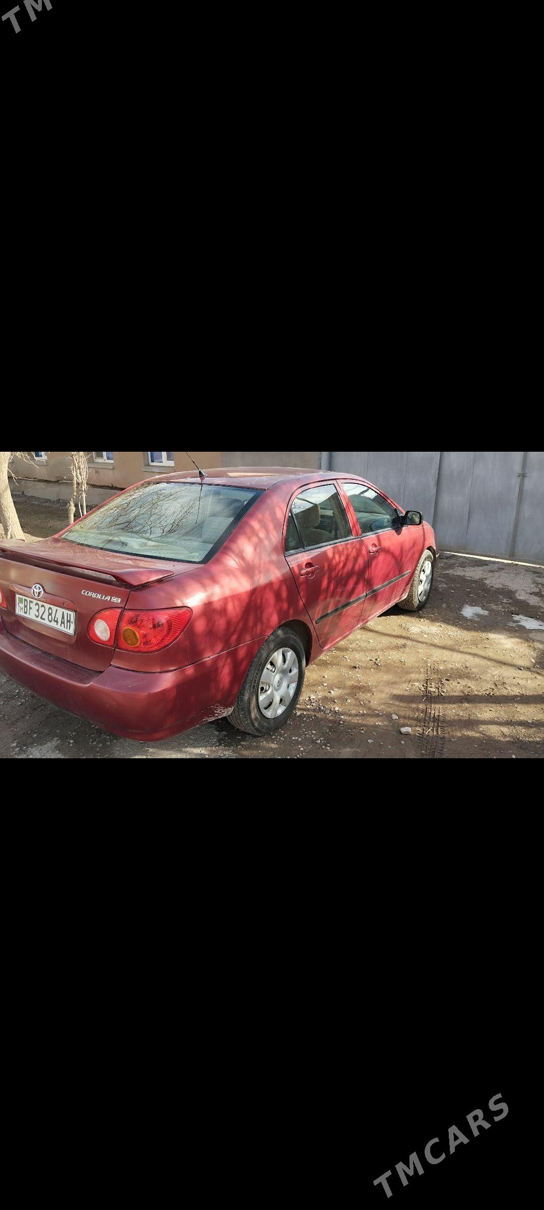 Toyota Corolla 2003 - 120 000 TMT - Теджен - img 1