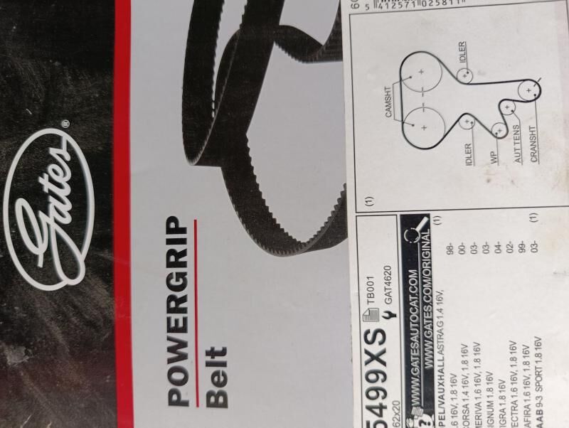 remen astra j 162 zub 100 TMT - Daşoguz - img 1