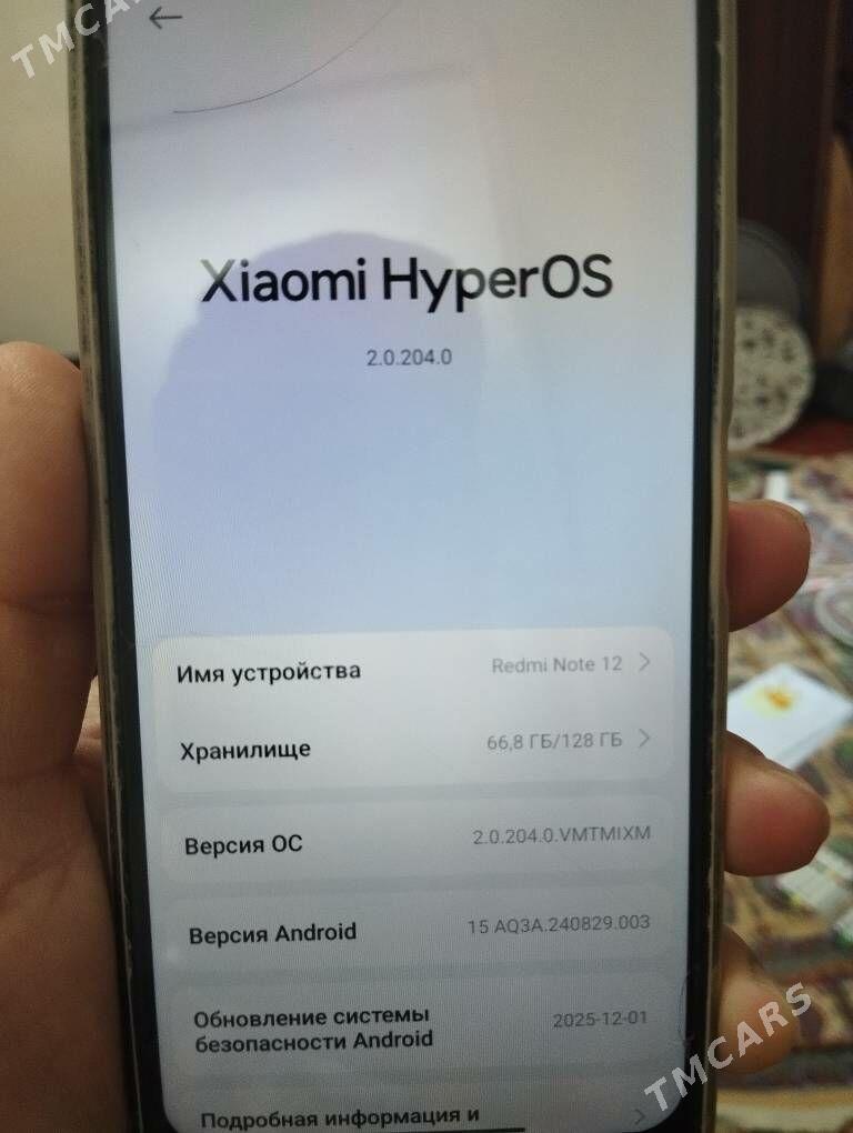 telefon redmi note 12 - Aşgabat - img 1