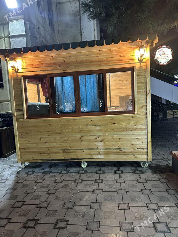 Будка деревянная, мобильная - Ашхабад - img 1