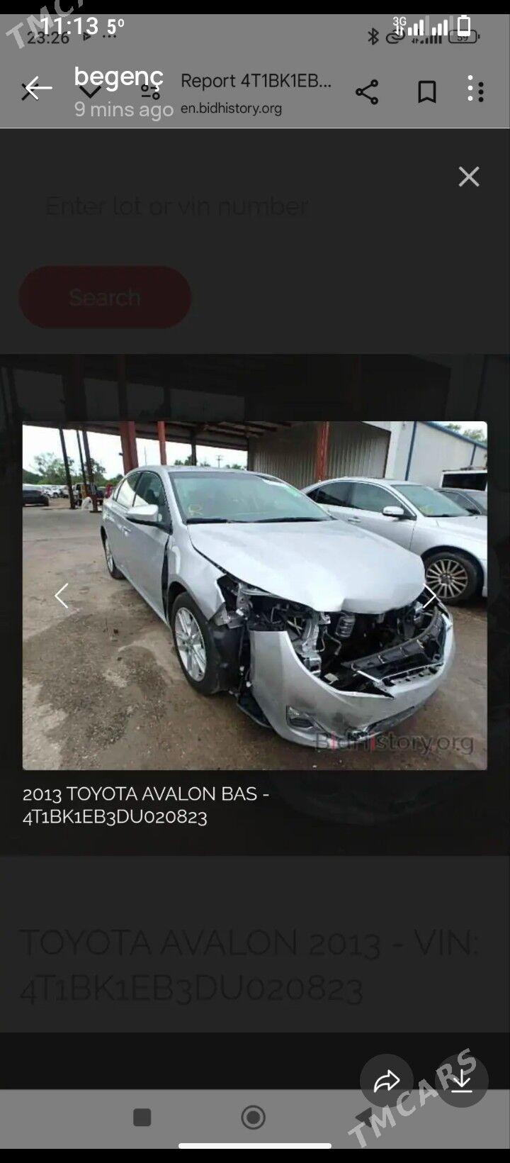 Toyota Avalon 2013 - 340 000 TMT - Койтендаг - img 1