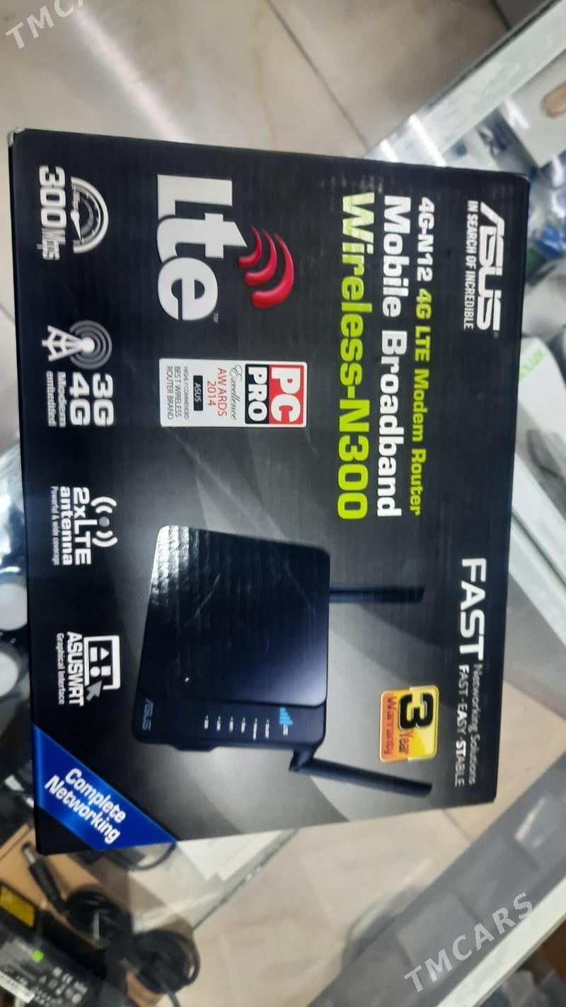 Asus Router 4G-N12 LTE - Ашхабад - img 1