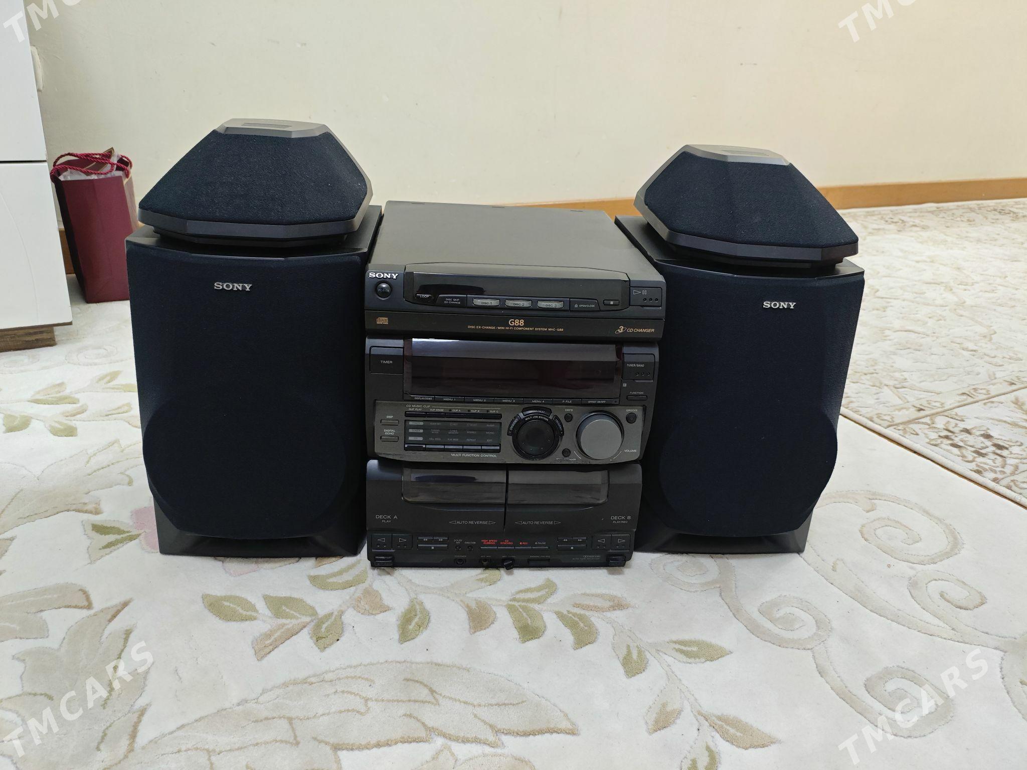 Sony muz sentr + adapter - ул. Чехова - Элитки (А.Ниязов шаёлы) - img 1