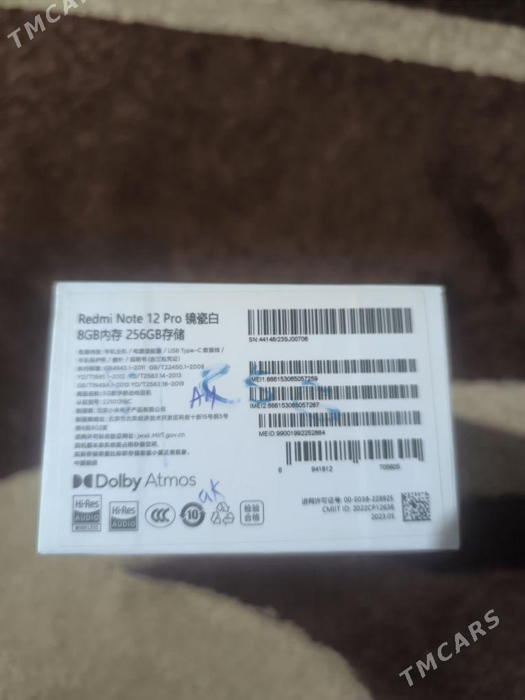 redmi not 12 pro 5g - Балканабат - img 1