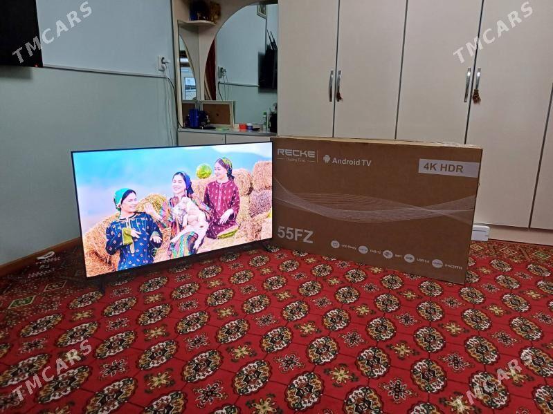 Recke 55 Android Telewizor 4K - Ашхабад - img 1