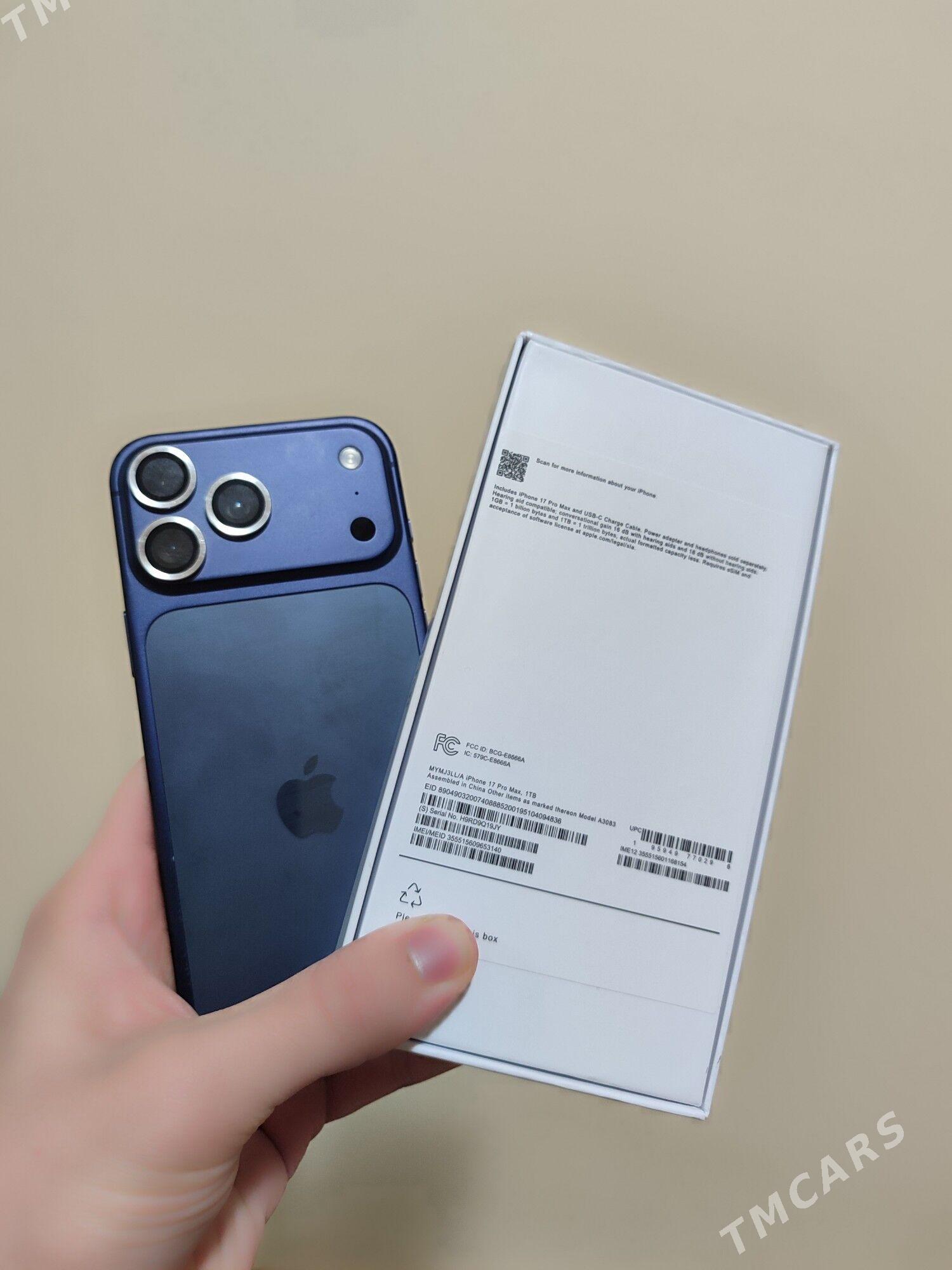 İPHONE 17 PRO MAXDUBLİKAT - Balkanabat - img 1