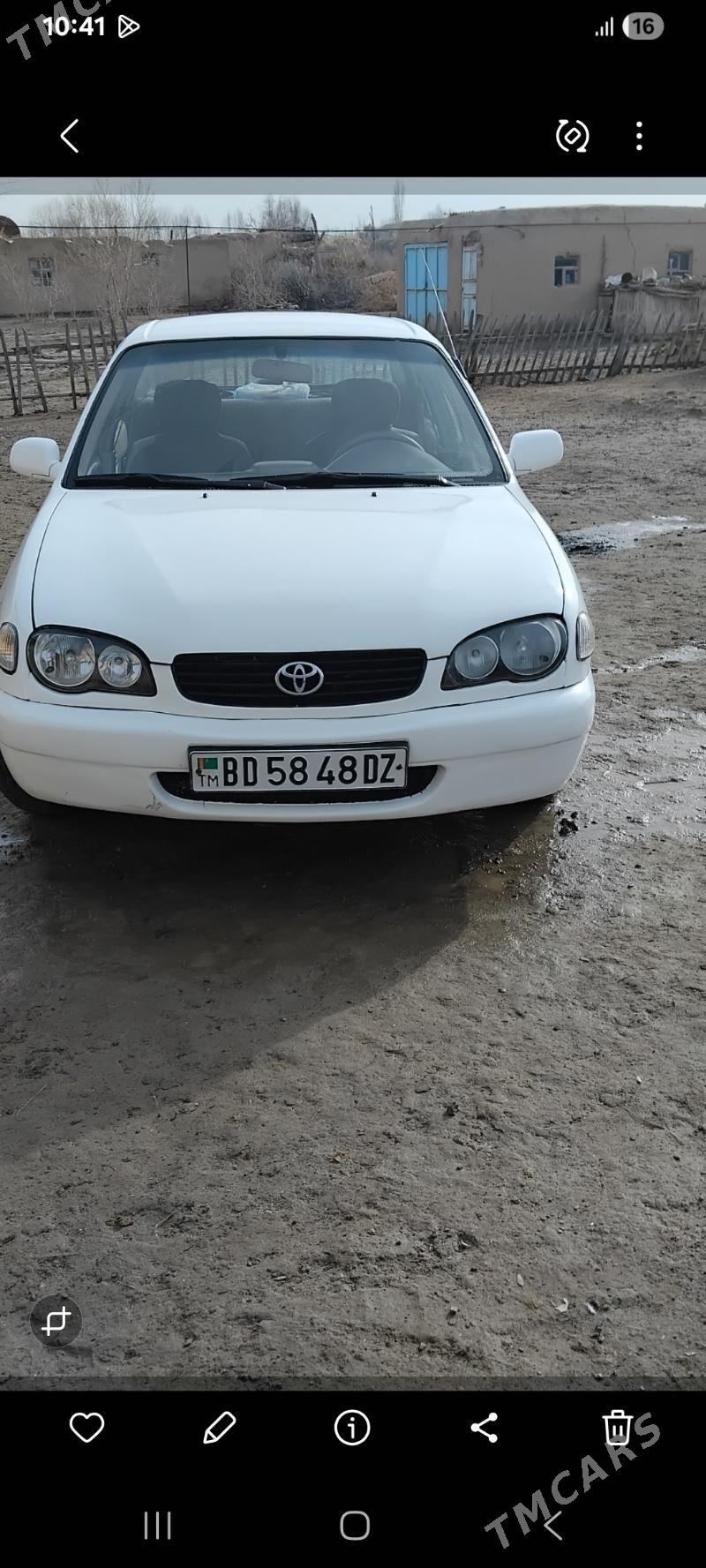 Toyota Corolla 2000 - 90 000 TMT - Кёнеургенч - img 1